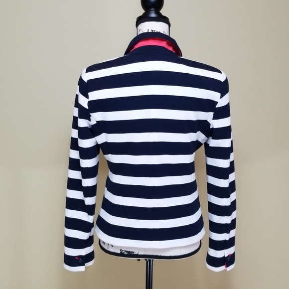 GAP Academy Blazer size 6 navy and white - Picture 3 of 8